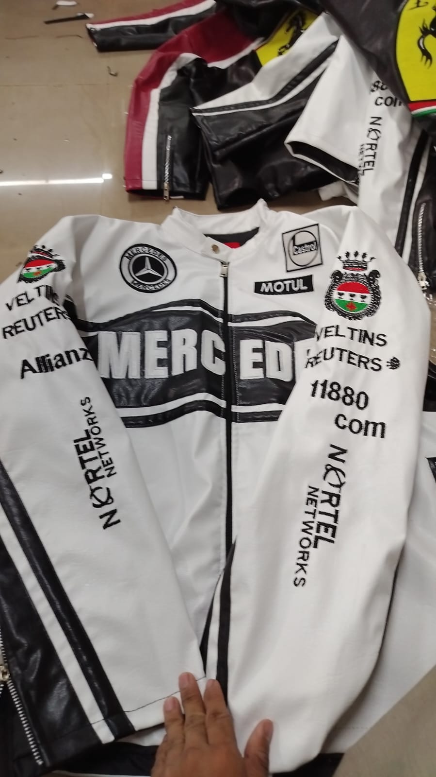 Mercedes Jacket (White edition)