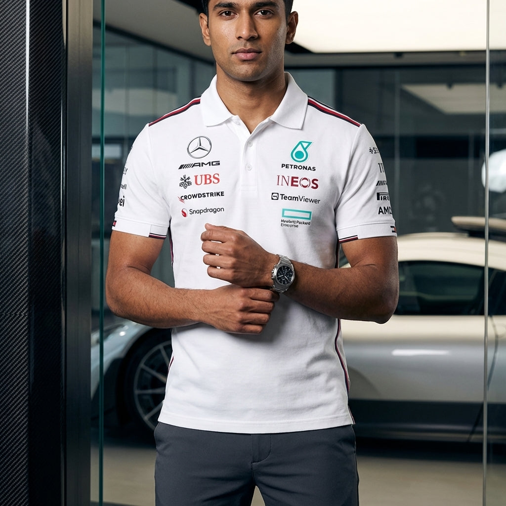 Mercedes T-Shirt (White edition)