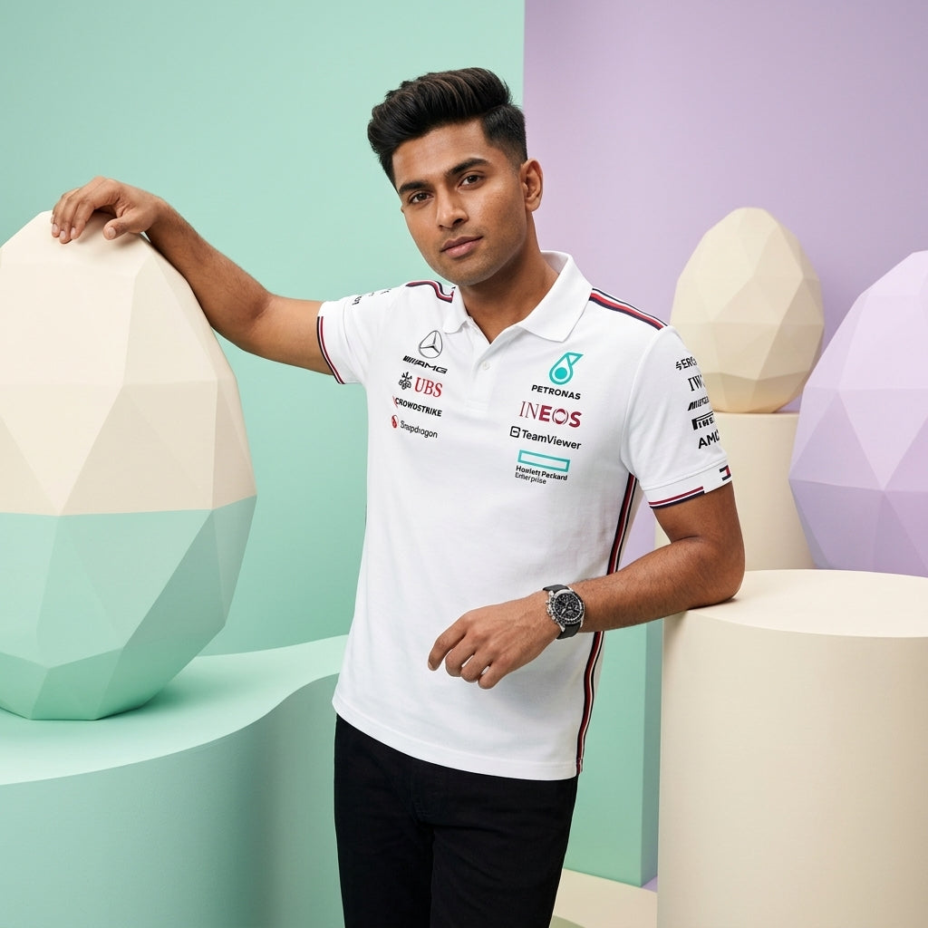 Mercedes T-Shirt (White edition)