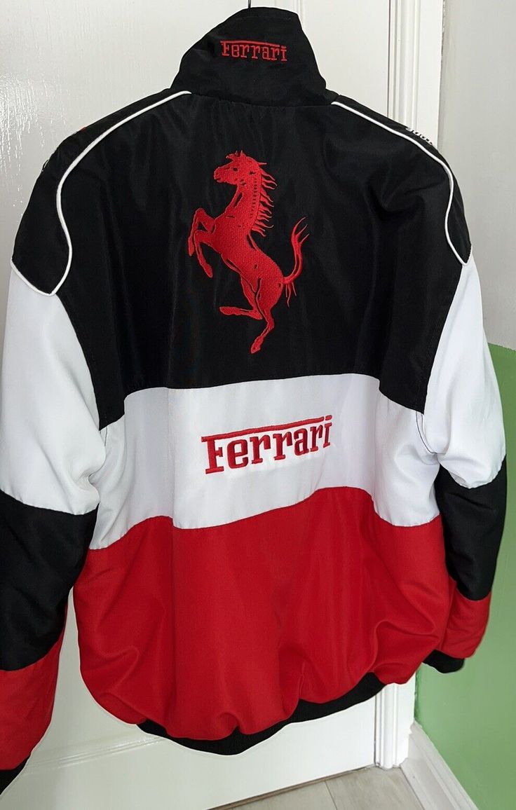 Ferrari Jacket Embroidery