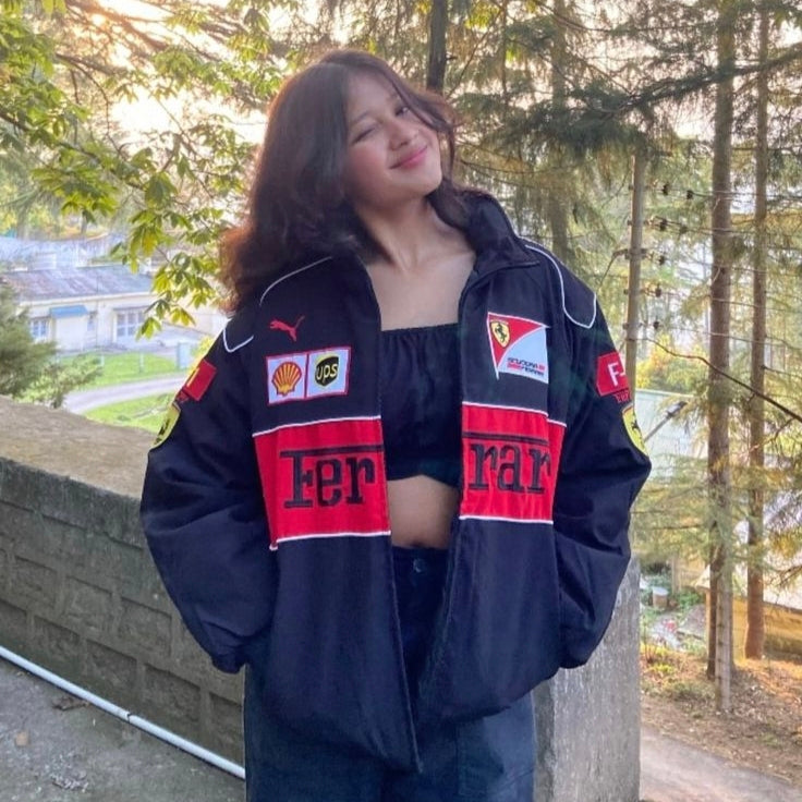 Ferrari Jacket - Black (Embroidered)