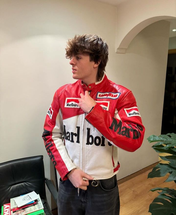 Marlboro leather mini jacket マルボロ Marlboro Leather Jacket – PitShop