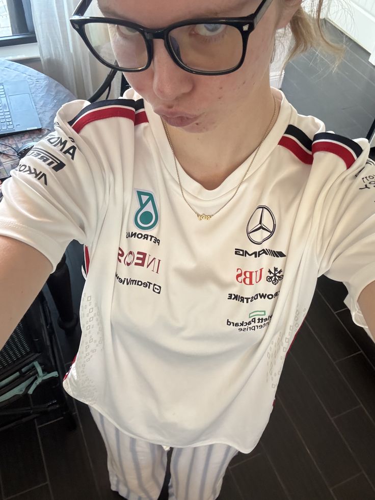 Mercedes T-shirt (White edition)